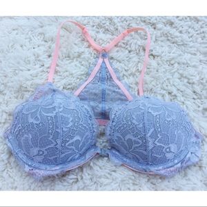 Front Close Racer Back Lace Push Up